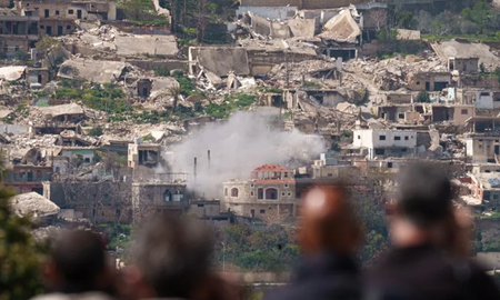 Israel bombardea el centro de Beirut por segunda vez Israel bombardea el centro de Beirut por segunda vez