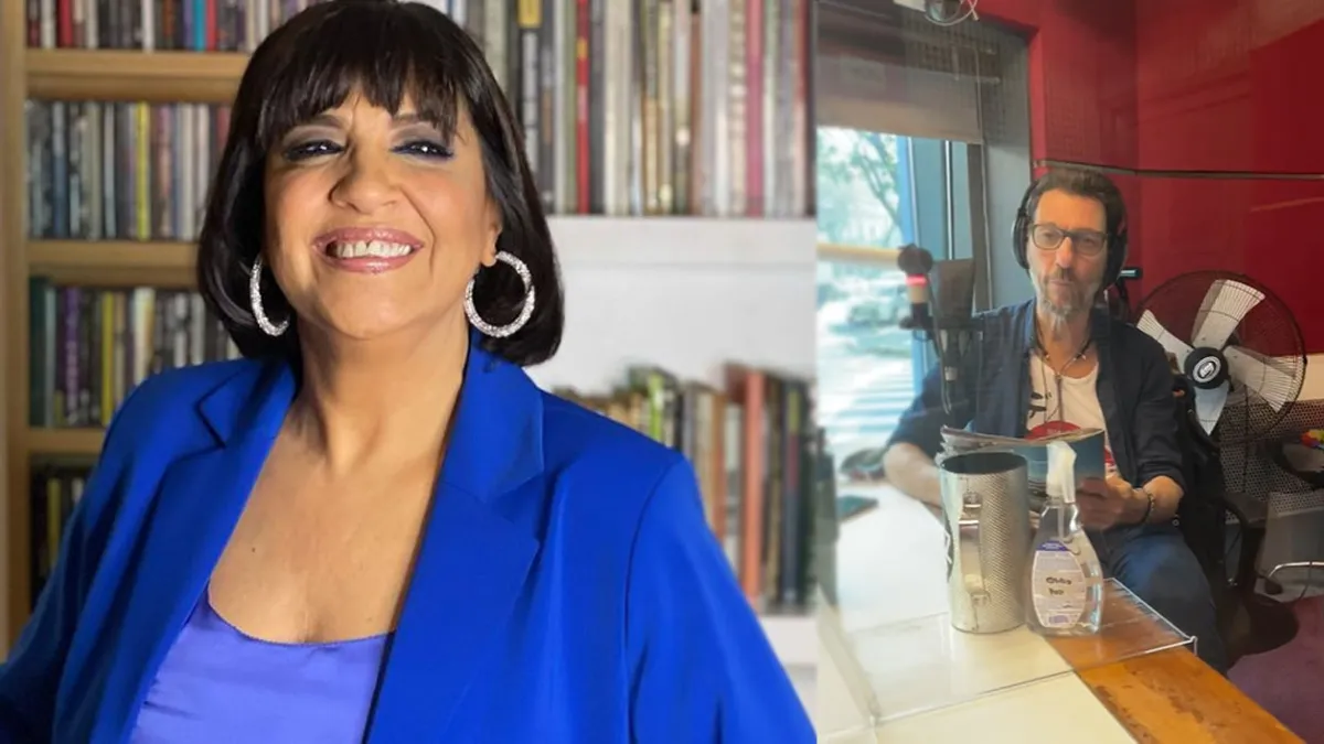 La Negra Vernaci dejó su posición porque los acrílicos que mantienen la distancia de la gente adentro del estudio de Radio Pop no estaban en condiciones. &nbsp;