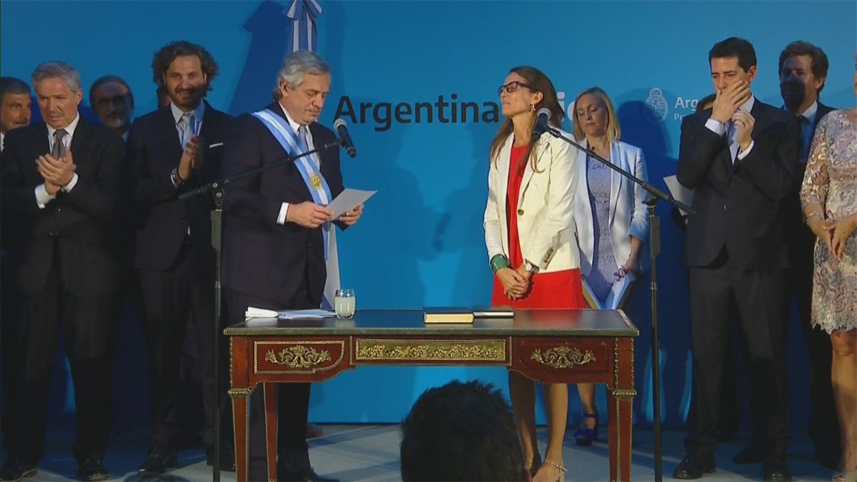 Jura de la abogada Elizabeth G&oacute;mez Alcorta (Ministerio de la Mujer