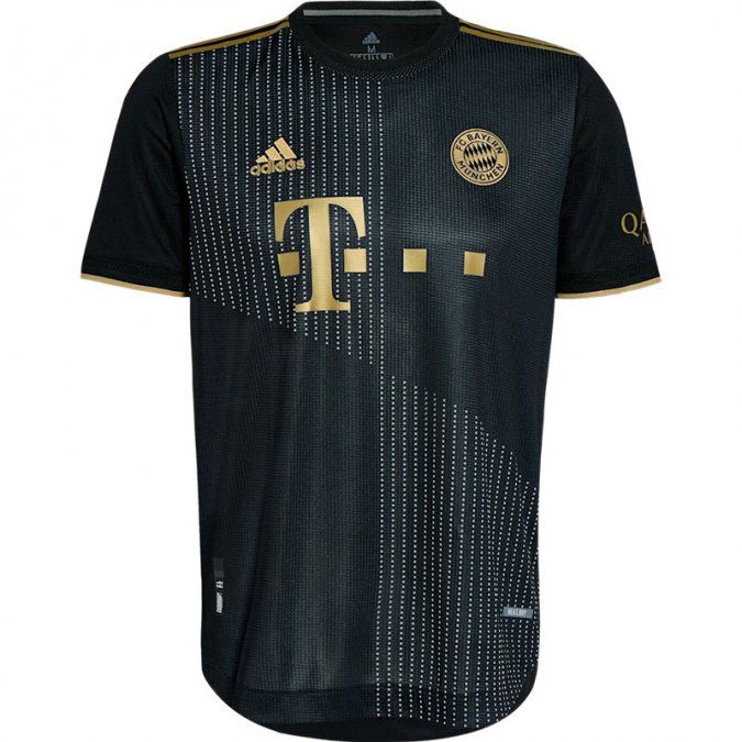 Nueva camiseta visitante del Bayern Munich de Alemania.