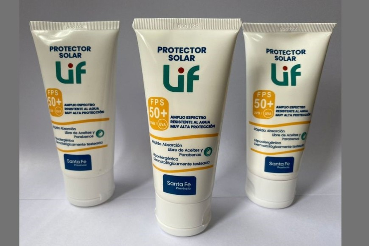 El Protector Solar LIF convirtió a Santa Fe en la primera provincia de la nación en contar con producción pública de este producto.