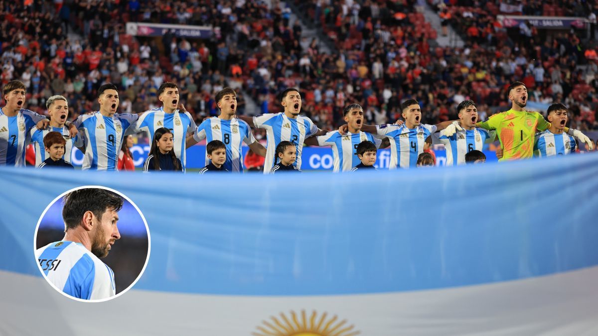 El sentido mensaje de Messi a la Selección Argentina Sub-20 tras perder la final del Mundial: Cabeza en alto
