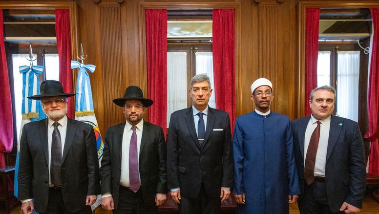 Rosatti se reunió con líderes religiosos antes de la implementación de las autopsias virtuales