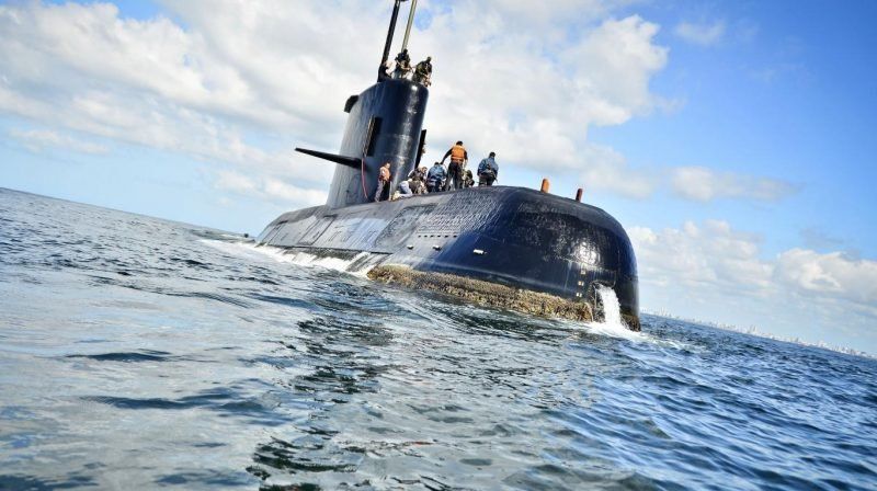 ARA San Juan: el submarino no se encuentra en la zona donde se produjo la presunta implosión