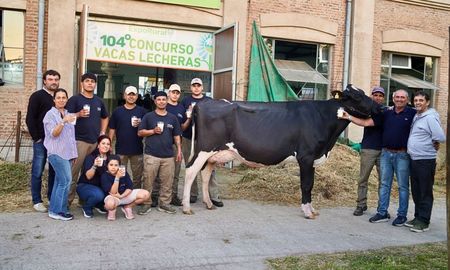 oasis, una hija de captain, se consagro campeona del 104° concurso de vacas lecheras oasis, una hija de captain, se consagro campeona del 104° concurso de vacas lecheras