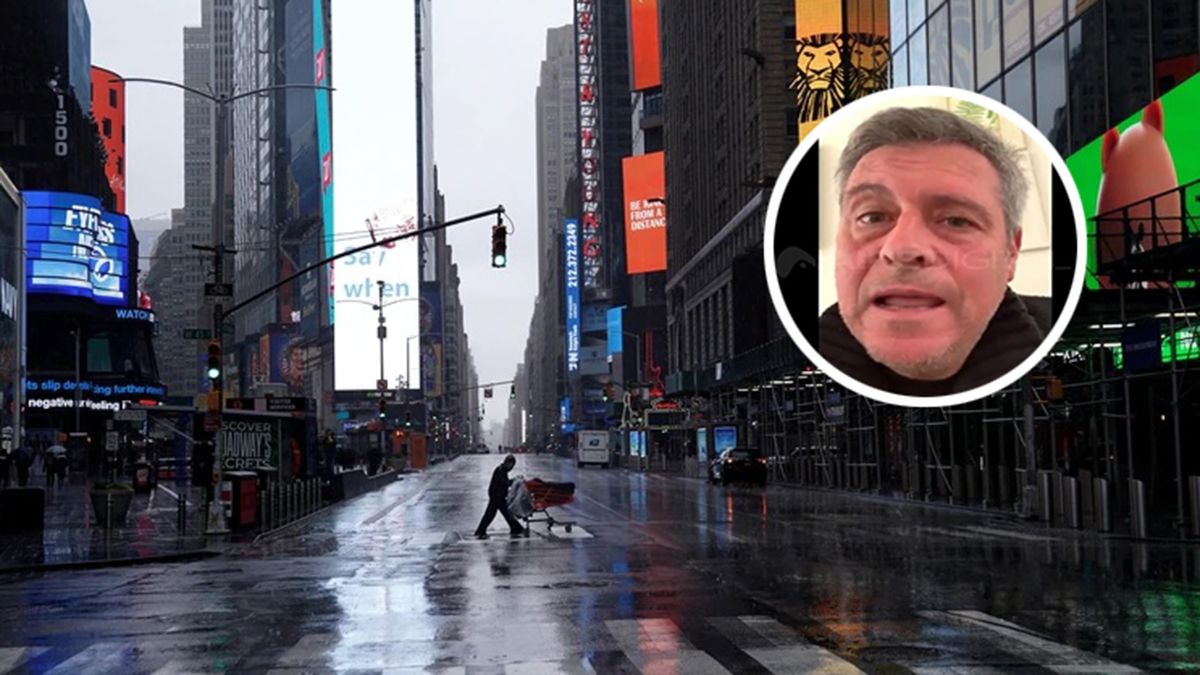 Cristian Naselli es uno de los testigos del horror que se vive en las calles de Nueva York. En exclusiva
