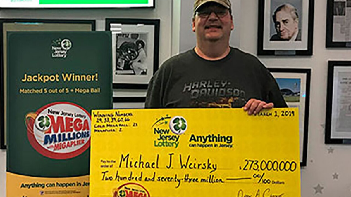 El protagonista es Michael J. Weirsky, de 54 años y residente en Alpha, Nueva Jersey. 