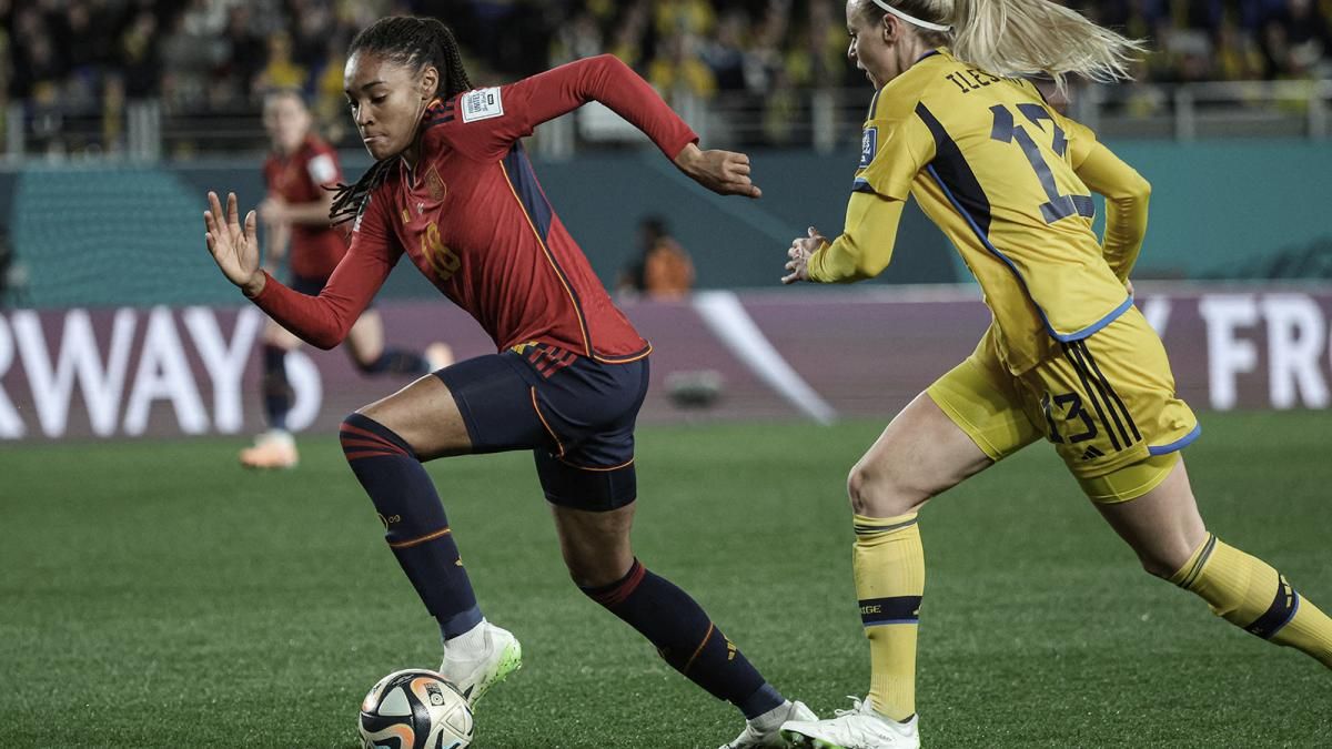 España derrotó a Suecia y jugará su primera final del mundial femenino. España derrotó a Suecia y jugará su primera final del mundial femenino.