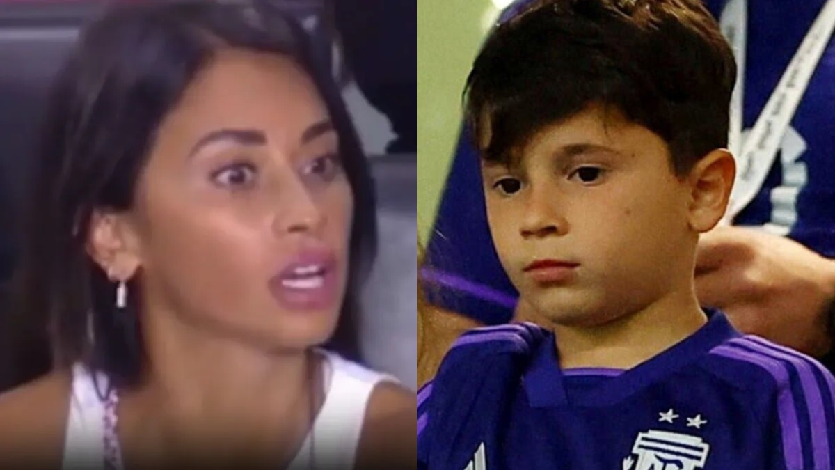 El impensado gesto de Antonela Roccuzzo a Ciro durante el partido del Inter Miami