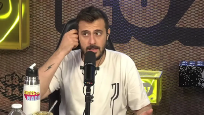 Diego Leuco abandonó Luzu TV en vivo por un incendio: las imágenes