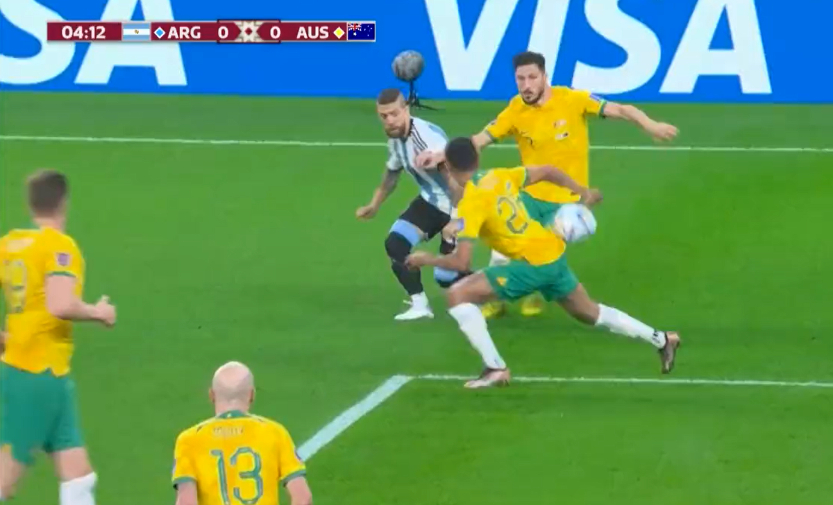 Mundial Qatar 2022 | Selección Argentina vs Australia: cómo fue el penal que reclamó la Albiceleste