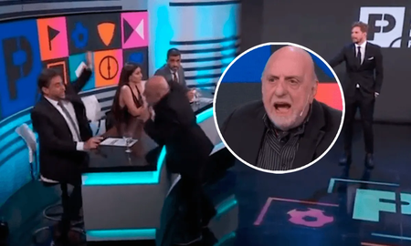 Escándalo en TV tras Boca-River: Pagani fue a buscar a Distasio para trompearlo Escándalo en TV tras Boca-River: Pagani fue a buscar a Distasio para trompearlo