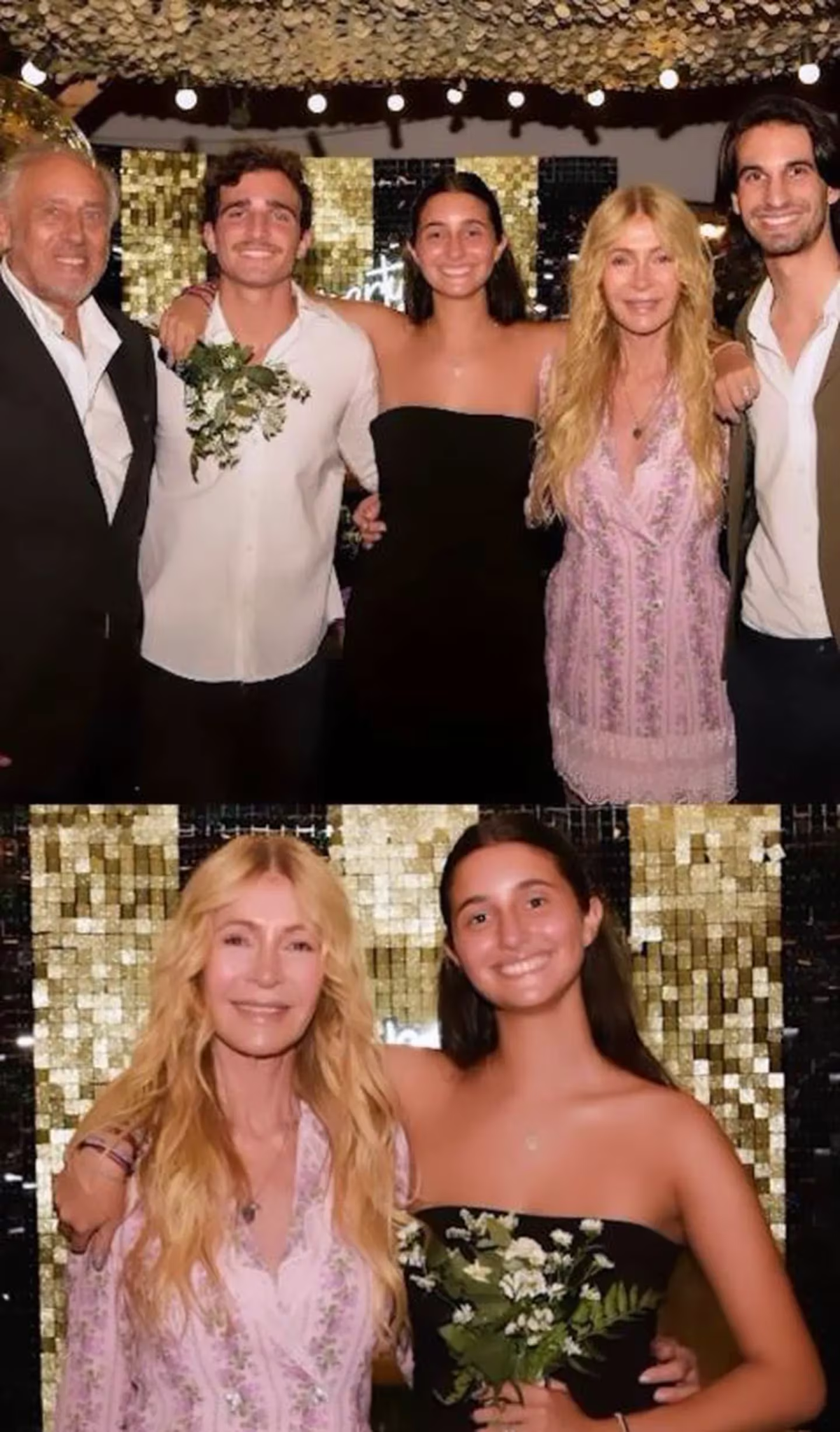 Azul festejó rodeada de sus hermanos y sus abuelos, Gustavo Yankelevich y Cris Morena. Azul festejó rodeada de sus hermanos y sus abuelos, Gustavo Yankelevich y Cris Morena.