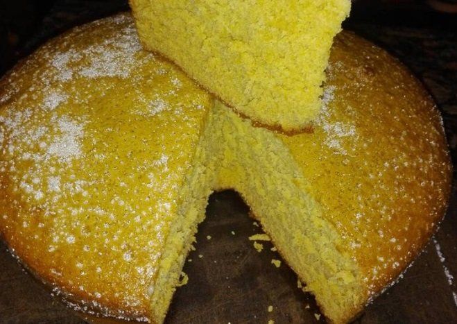 Bizcochuelo sabor naranja y mandarina