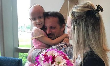 Emocionante festejo de nena que se curó de cáncer