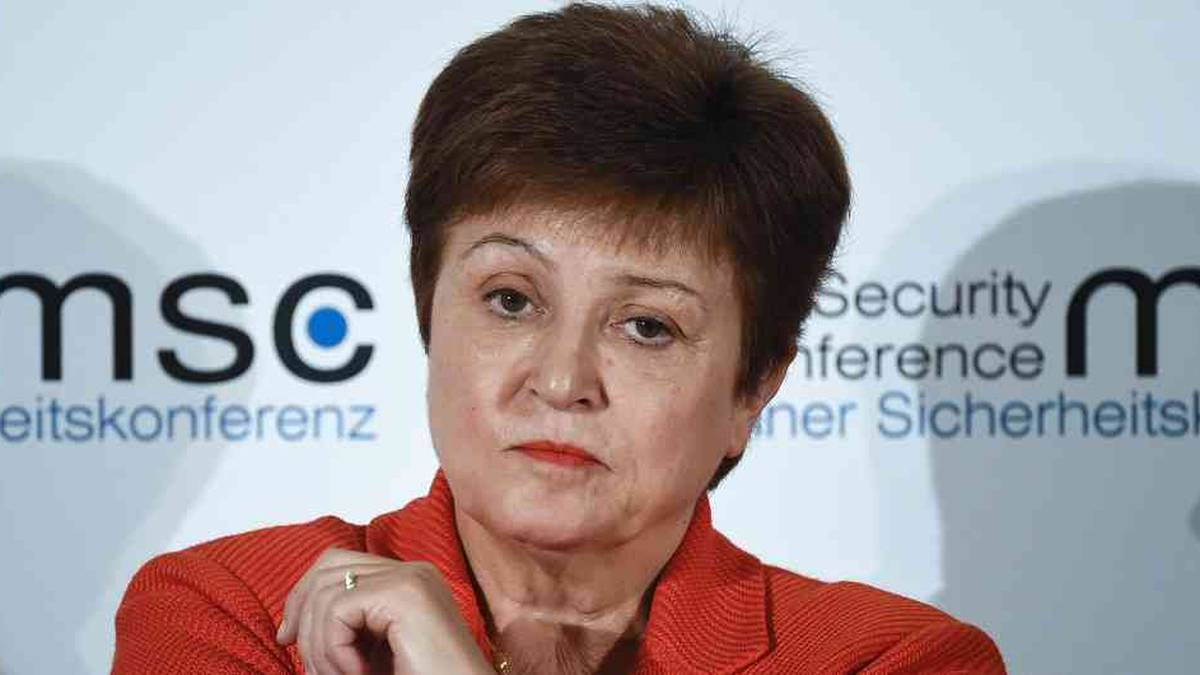 Kirstalina Georgieva, directora gerente del FMI. - Foto: AP. Jens Meyer
