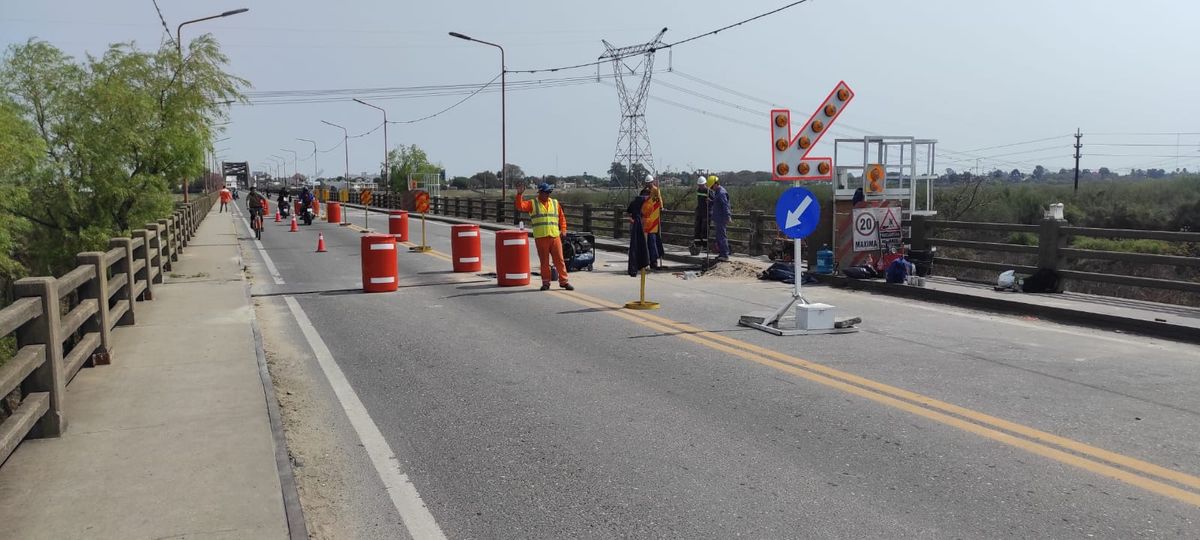 El Puente Carretero Santa Fe-Santo Tomé continuará con restricciones para el tránsito.