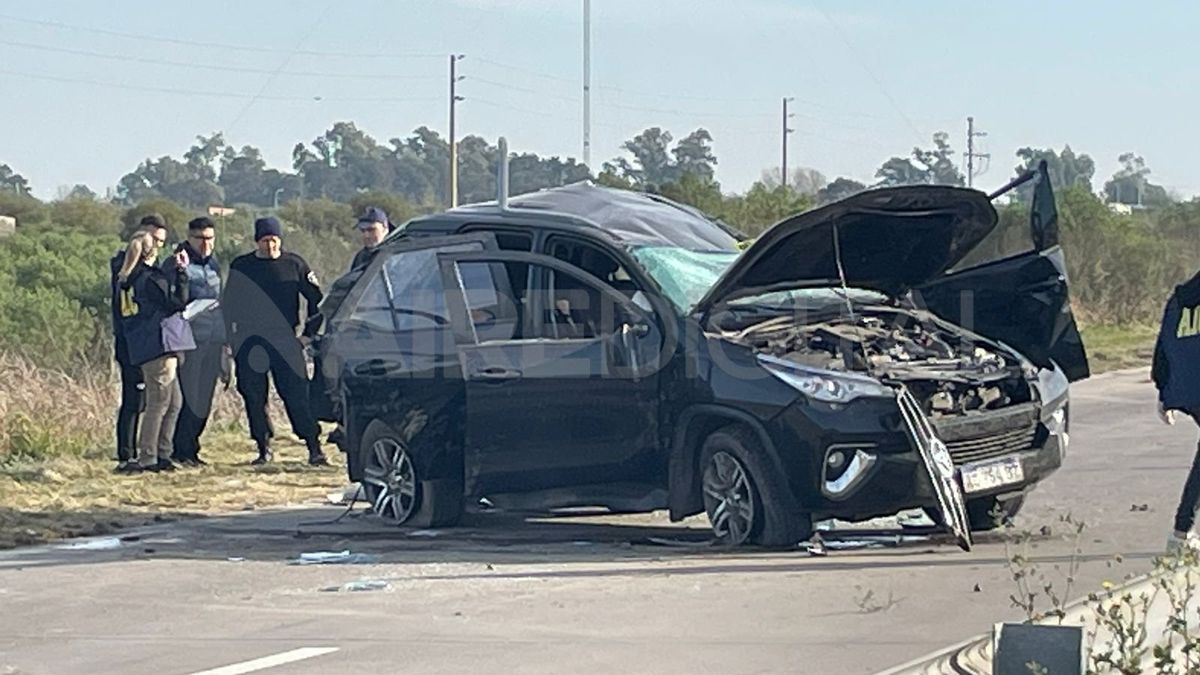Senn fue trasladado en ambulancia del 107 Senn fue trasladado en ambulancia del 107