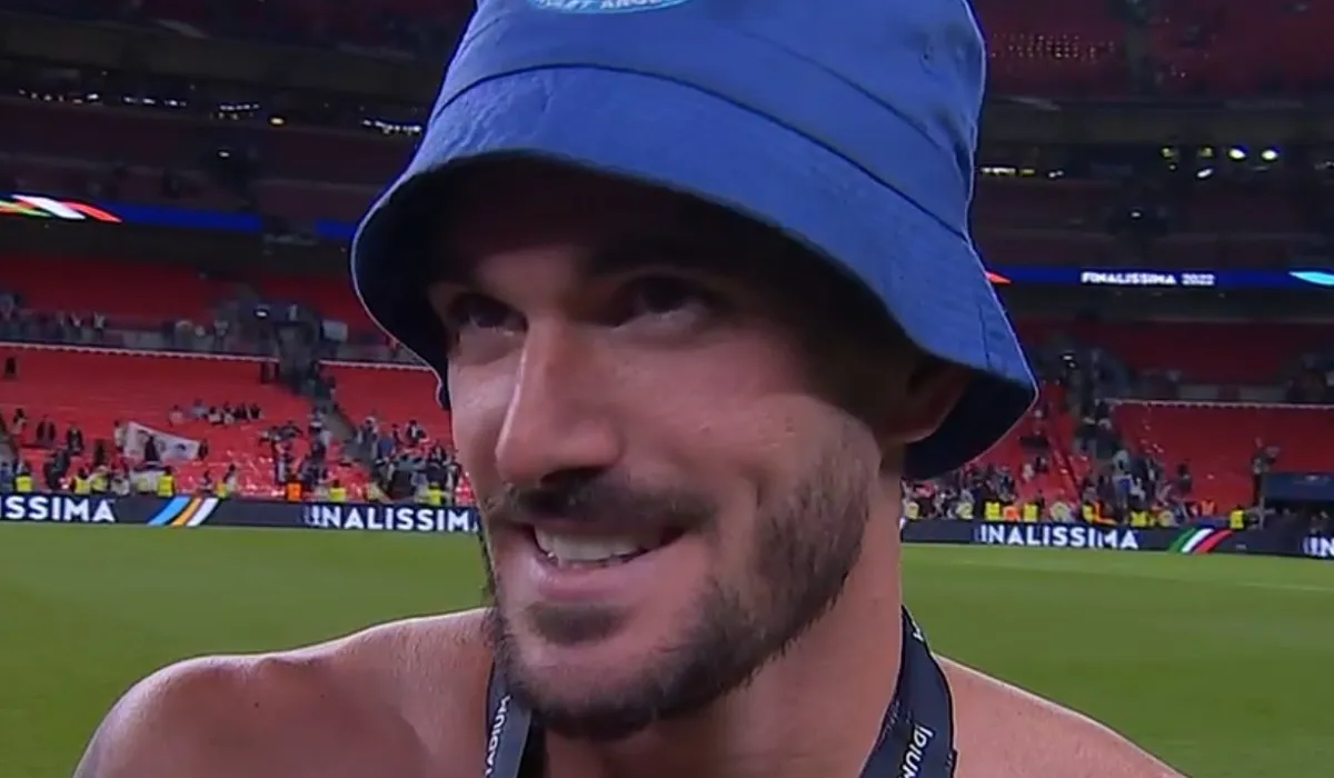 Rodrigo De Paul saludó a Tini Stoessel en medio de los festejos de La Finalissima.