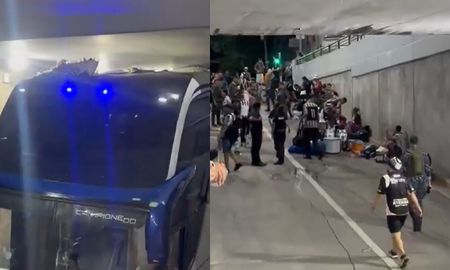 Horror tras la Copa Argentina: micro de hinchas quedó destruido y hay heridos Horror tras la Copa Argentina: micro de hinchas quedó destruido y hay heridos