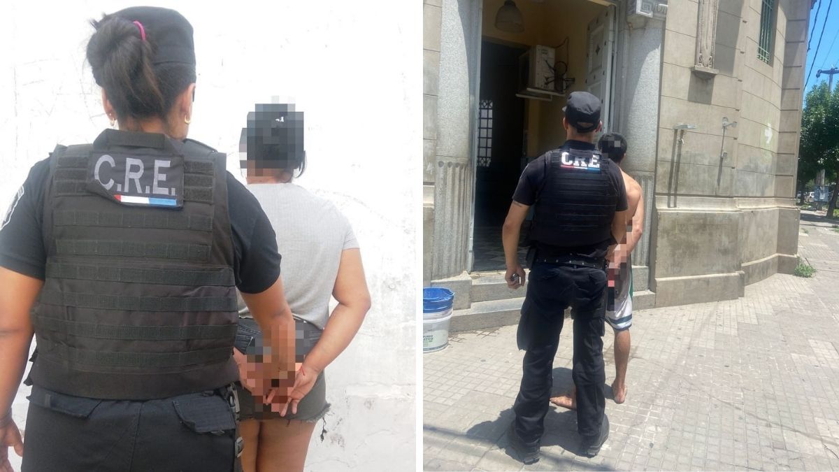 Una mujer de 31 años y un hombre de 21 años detenidos