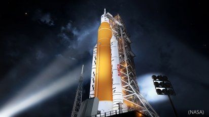 El SLS es el cohete más poderoso de la historia de la Nasa con el que Estados Unidos quiere volver a mandar humanos la Luna.