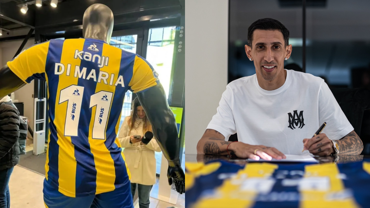 Cuánto sale la camiseta de Ángel Di María en Rosario Central y cómo comprarla en la tienda oficial