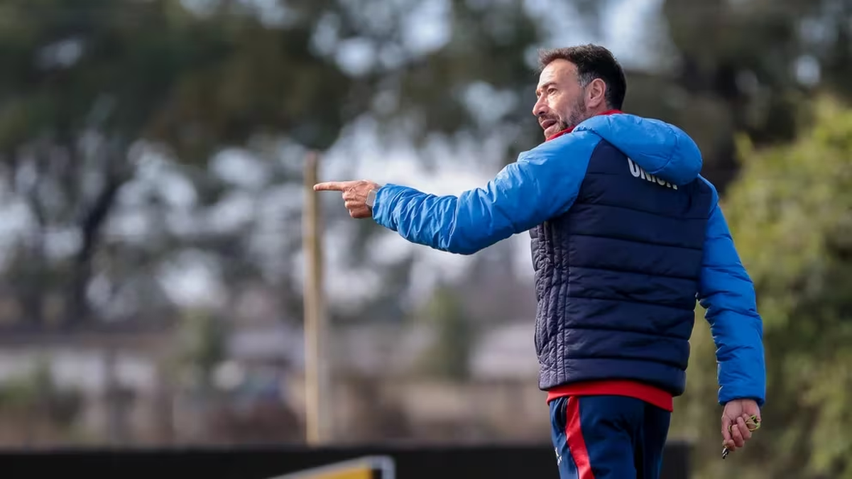 El Kily González, director técnico de Unión. El Kily González, director técnico de Unión.