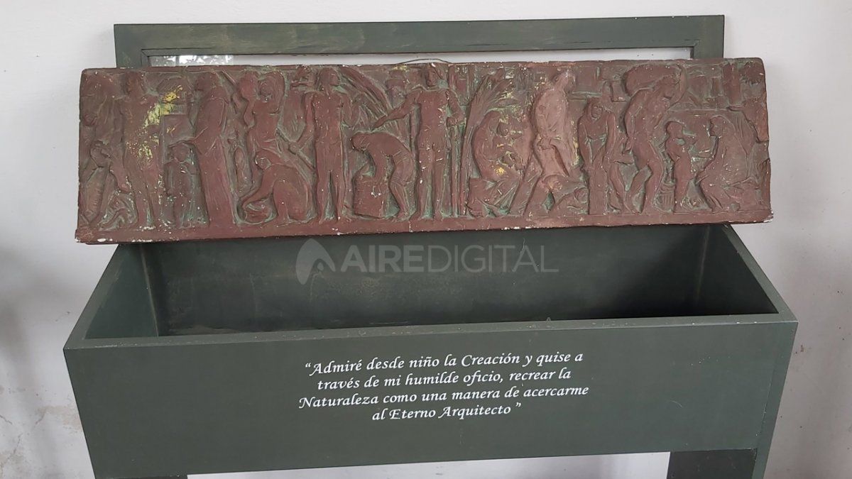 El mural del ingreso al Túnel del lado de Santa Fe que nunca fue