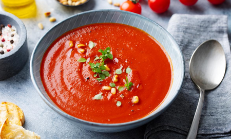 La receta más rápida y económica para hacer sopa fría de tomate La receta más rápida y económica para hacer sopa fría de tomate