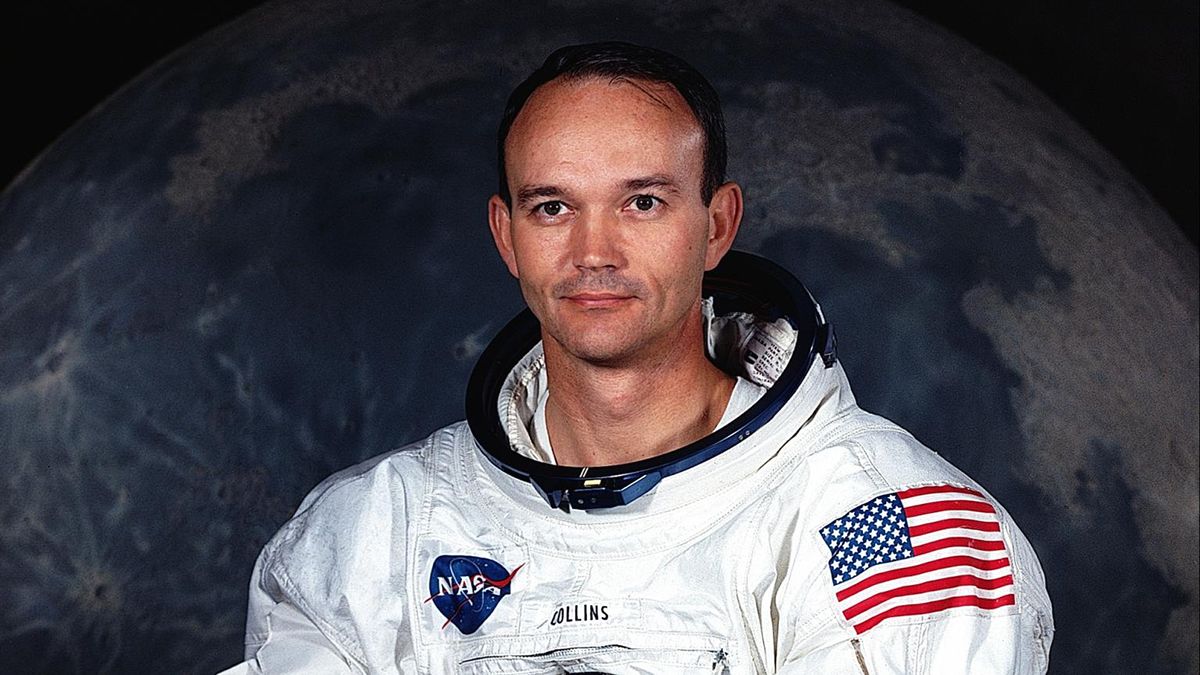 Collins no bajó en la Luna en 1969