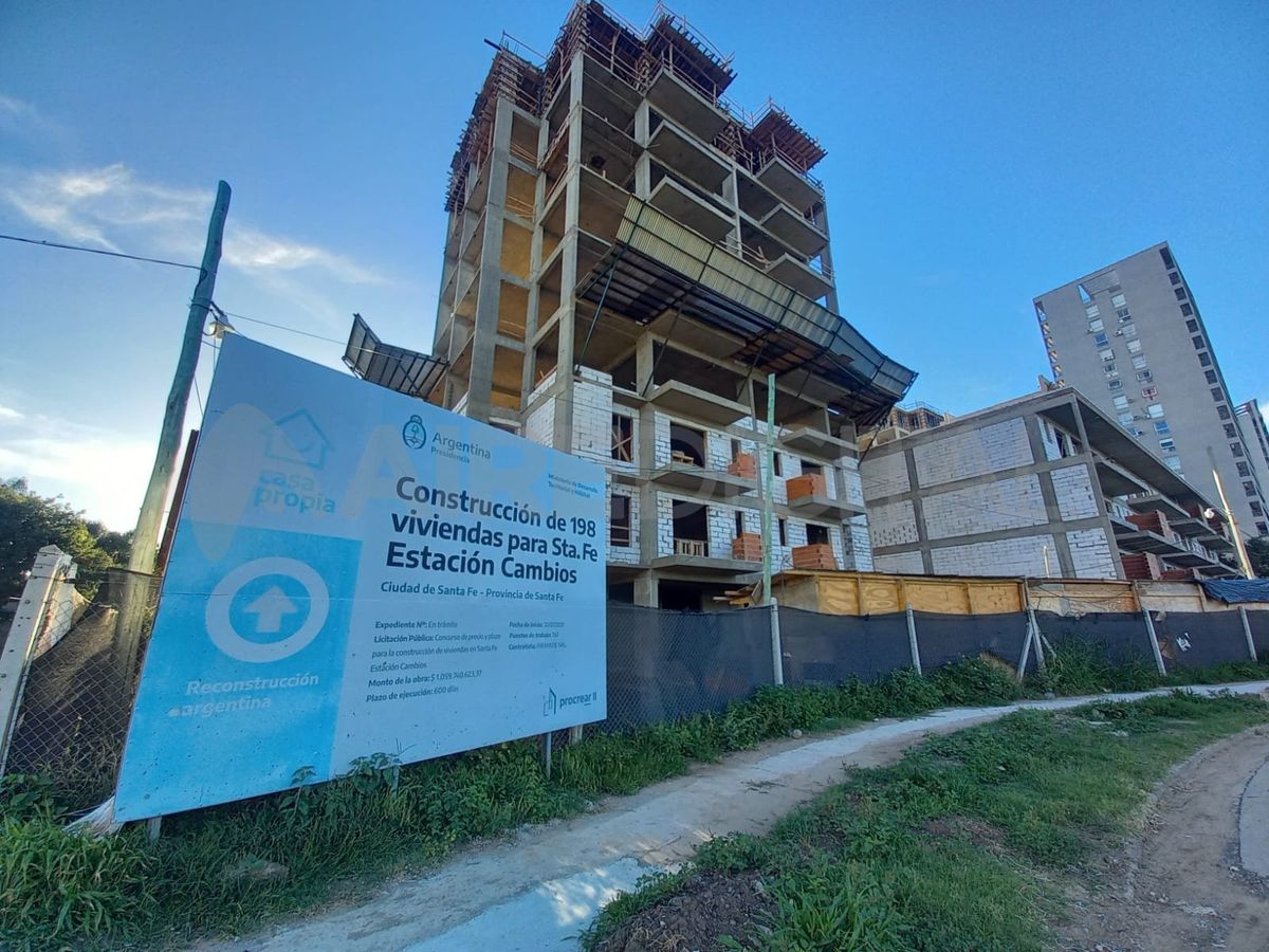 El proyecto preveía la construcción de 205 nuevos departamentos en el complejo del Parque Federal que ya cuenta con cuatro torres.