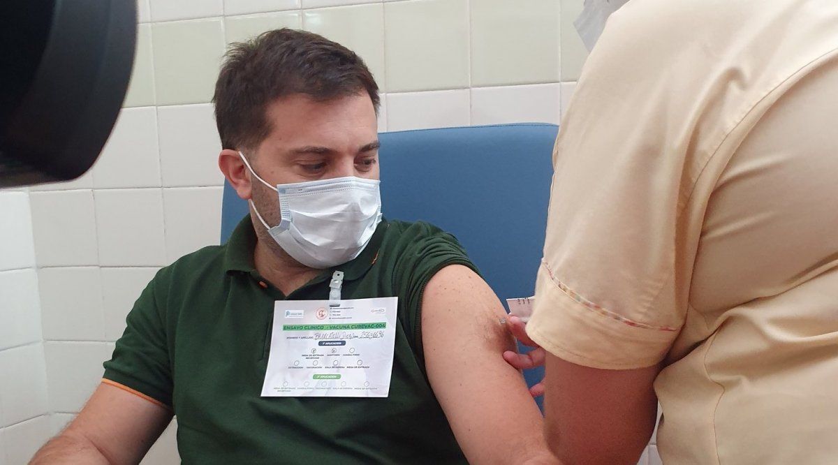 Diego Brancatelli se vacunó contra el Covid-19: Orgulloso de poner el cuerpo