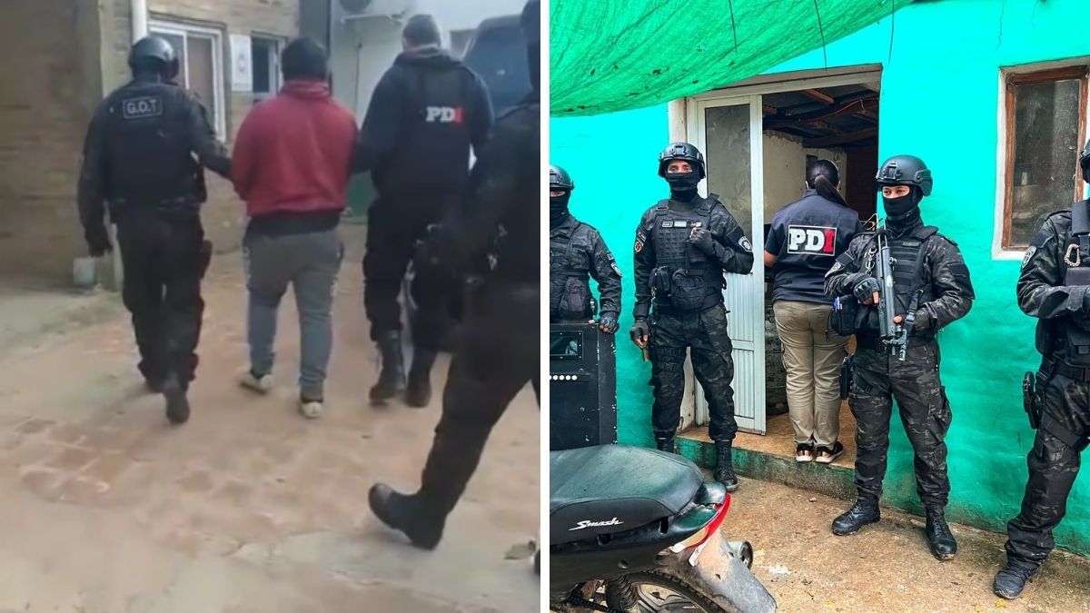 Un hombre detenido por la policía en Santa Rosa de Calchines