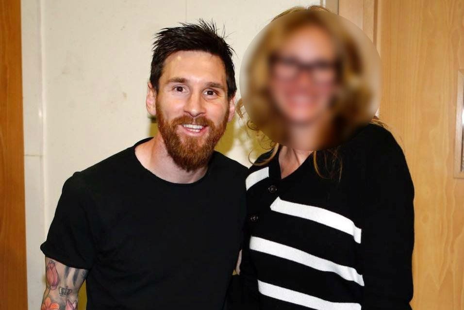 Famosa actriz de Hollywood se emocionó al conocer a Messi