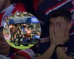 Las fotos de Bruno Pittón tras el choque con Orsini que muestran la gravedad de la lesión y su preocupación Las fotos de Bruno Pittón tras el choque con Orsini que muestran la gravedad de la lesión y su preocupación