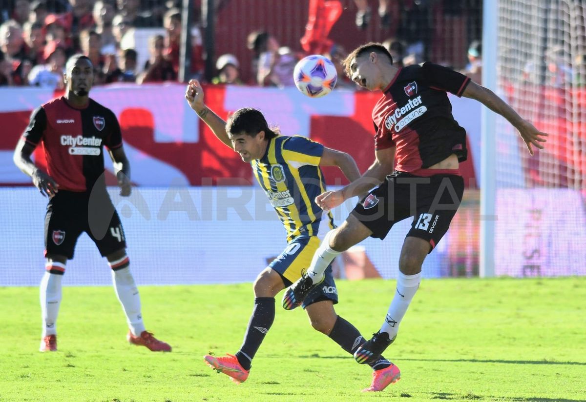 Newells Old Boys vs. Rosario Central, por la Liga Profesional la Lepra y el Canalla quedaron a mano