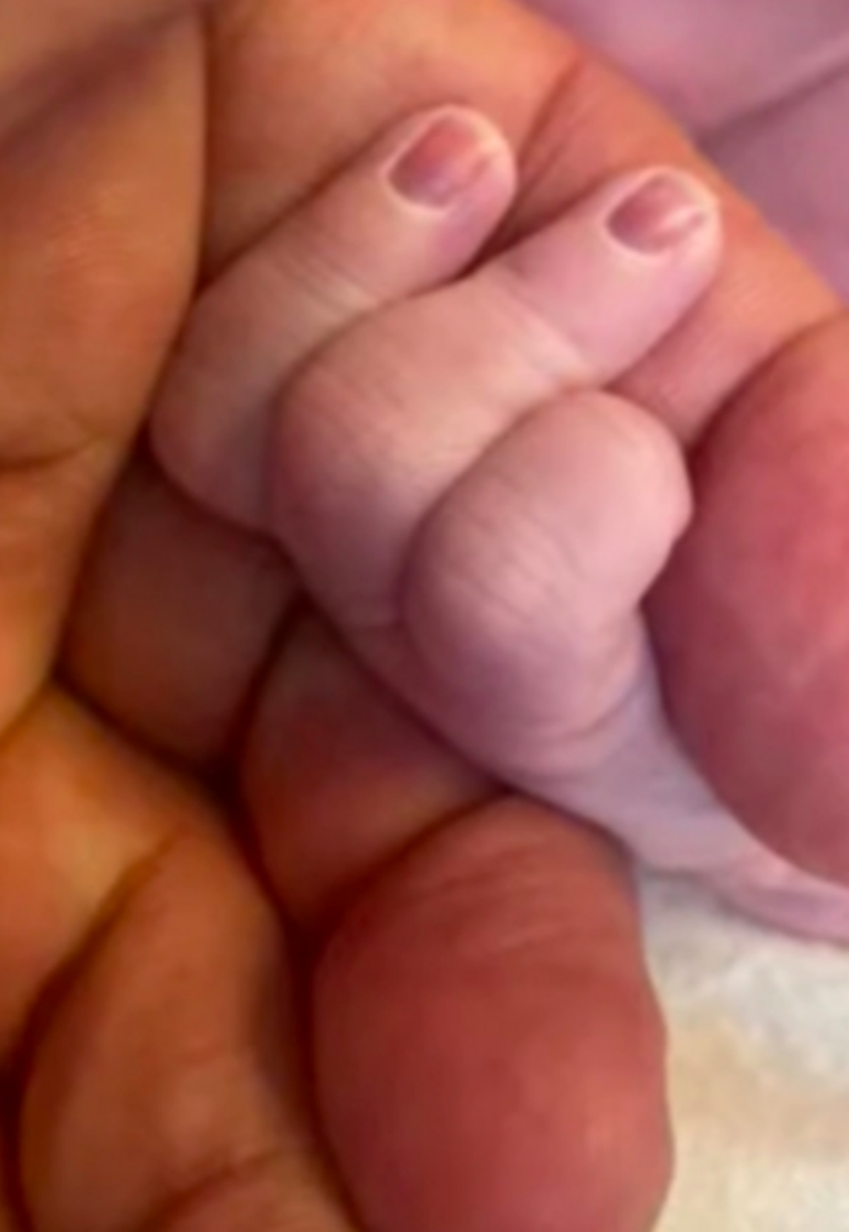 LA TIERNA FOTO QUE COMPARTIÓ EL PERIODISTA EN SUS REDES SOCIALES. 