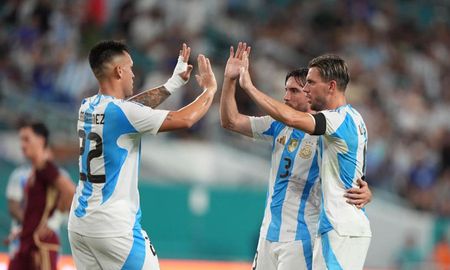 Giovani Lo Celso anotó el gol del triunfo de Argentina a los 31 minutos del primer tiempo. Giovani Lo Celso anotó el gol del triunfo de Argentina a los 31 minutos del primer tiempo.
