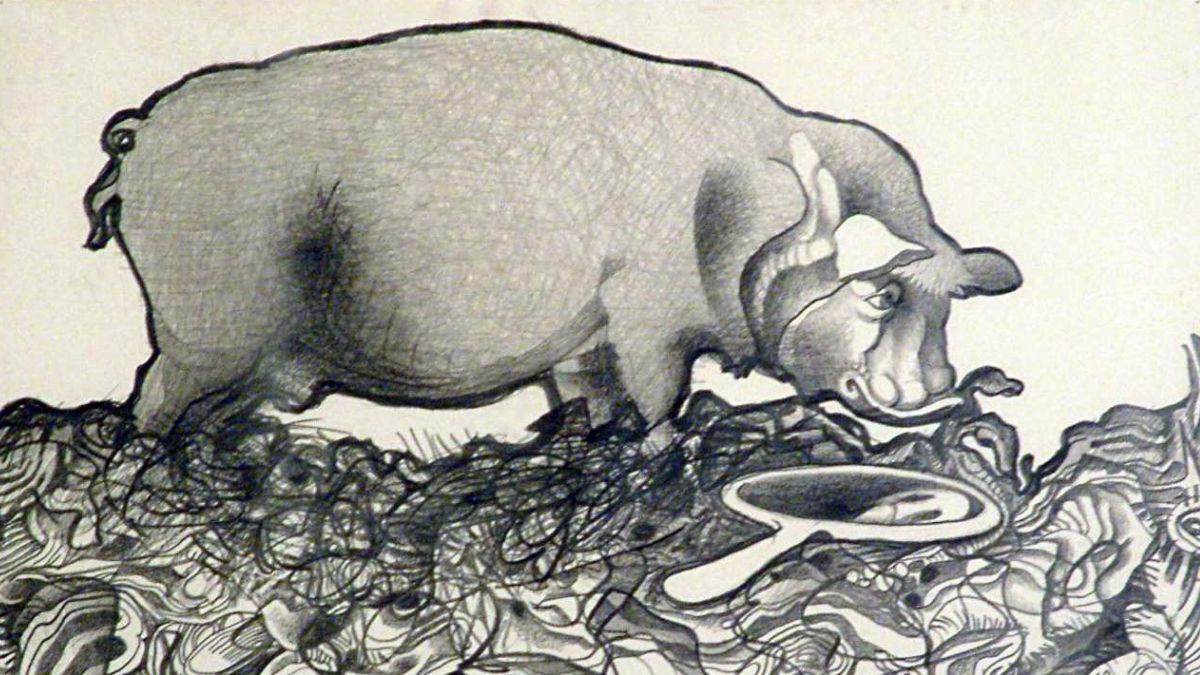 Richard Pautasso, Basural 4, colección Museo Rosa Galisteo. Richard Pautasso, Basural 4, colección Museo Rosa Galisteo.