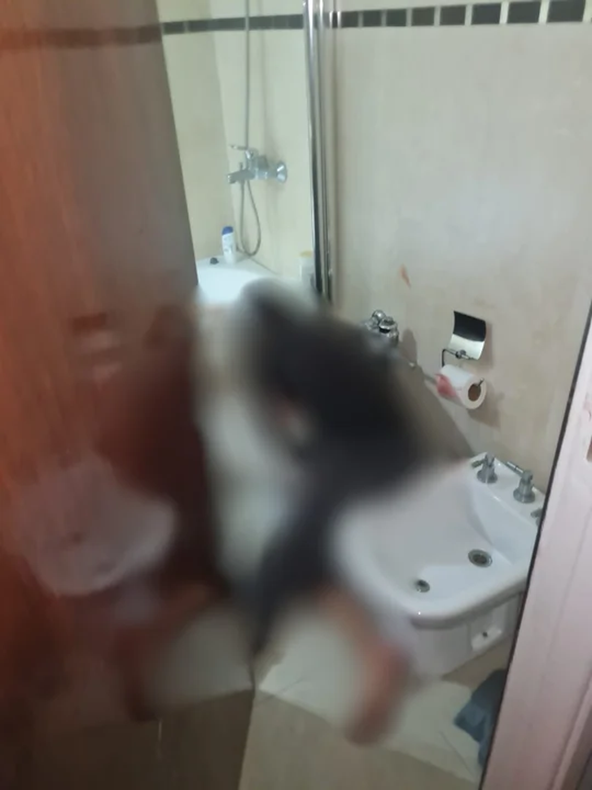 En el baño del departamento fue encontrada Laura Leguizamón, de 51 años, madre de los chicos y principal sospechosa de la masacre según los resultados de las primeras pericias. En el baño del departamento fue encontrada Laura Leguizamón, de 51 años, madre de los chicos y principal sospechosa de la masacre según los resultados de las primeras pericias. 