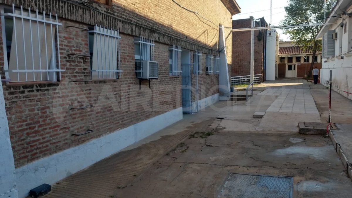 El viejo Iturraspe tiene capacidad para instalar cinco box de vacunación con 500 turnos diarios.