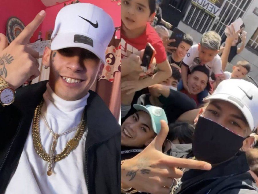 Paso 2021: L-Gante fue a votar y generó un enorme revuelo