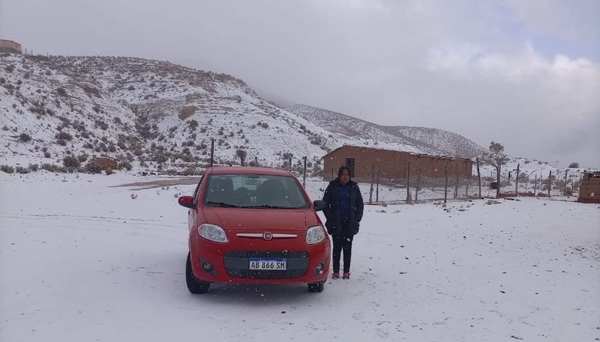 Nieve en Cusi Cusi - Jujuy.
