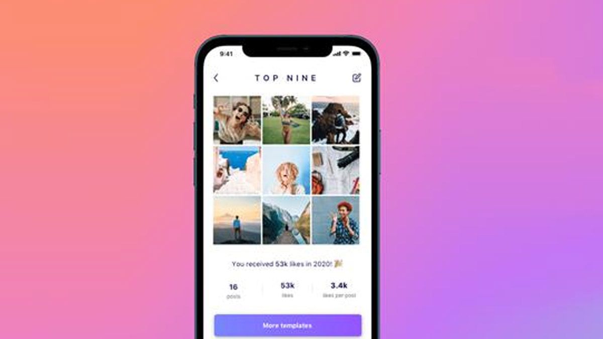 Top Nine de Instagram