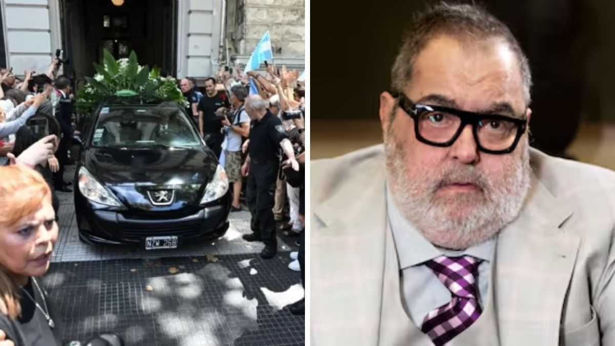 Los allegados de Jorge Lanata despidieron al periodista con una emotiva ceremonia.
