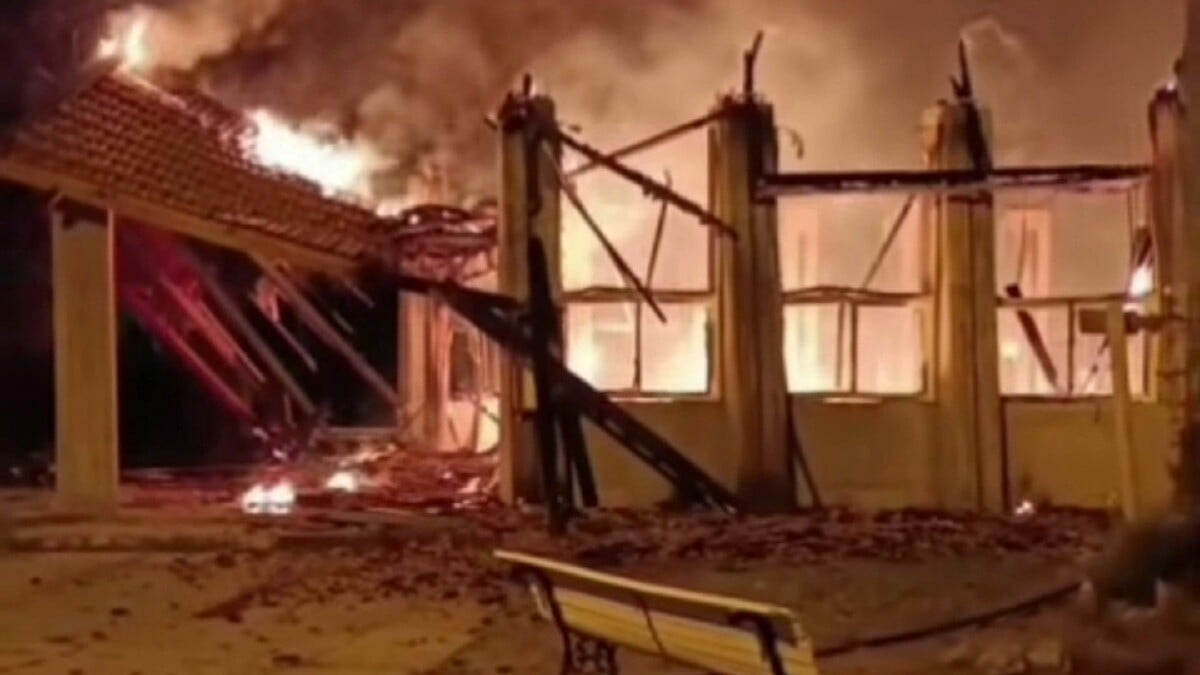 Identifican a menor de 15 años como presunto autor de incendio de parroquia en Pehuén Có