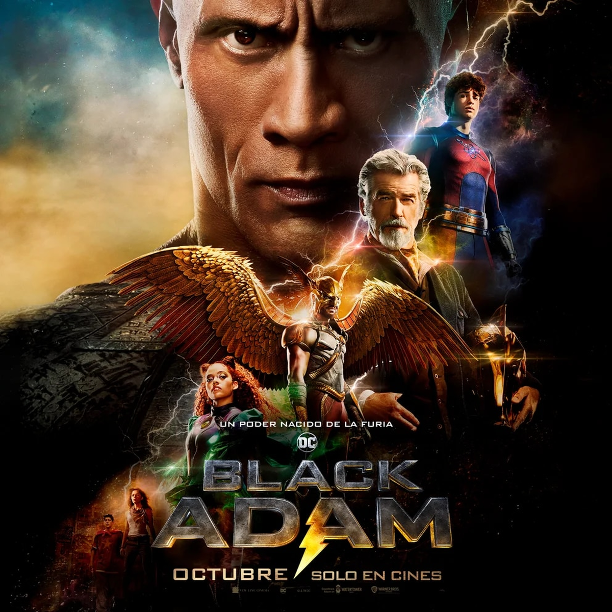 Black Adam llegará en octubre a los cines.