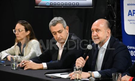 El gobernador Perotti pidió que la sanción de la ley “se dé lo más rápido posible en el Senado”. El gobernador Perotti pidió que la sanción de la ley “se dé lo más rápido posible en el Senado”.