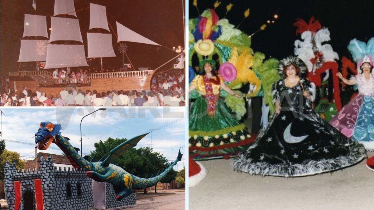 Fotos históricas de los carnavales en Sastre